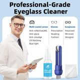 Caja del kit Edglete para gafas, ideal para viajes.