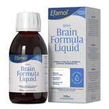 Efamol Efalex en frasco de 150 ml con sabor limón-lima para toma diaria fácil.