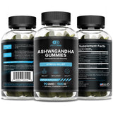 Textura suave de las gomitas de Effective Nutra Ashwaganda para uso diario.