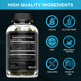 Gomitas de Effective Nutra Ashwaganda con sello hecho en EE. UU. para calidad confiable.