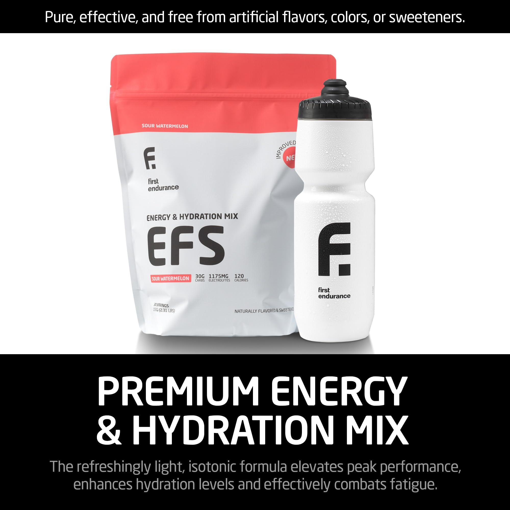 FIRST ENDURANCE EFS Hydration and Energy for Performance – Isotonic ...