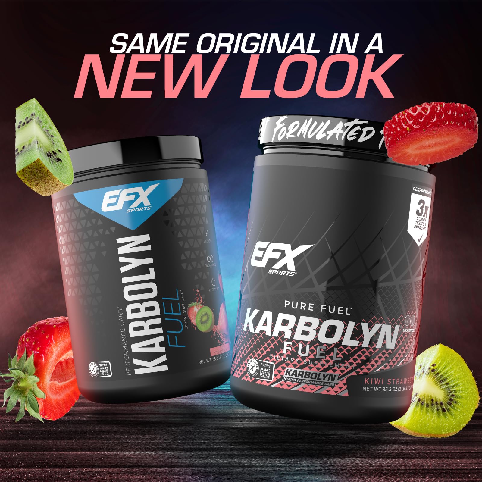 EFX Karbolyn Fuel, bote, carga rápida de carbohidratos para sesiones