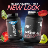 EFX Karbolyn Fuel dosificador muestra la dosis ideal para entrenamientos