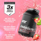EFX Karbolyn Fuel uso pre-entrenamiento para mantener alto rendimiento