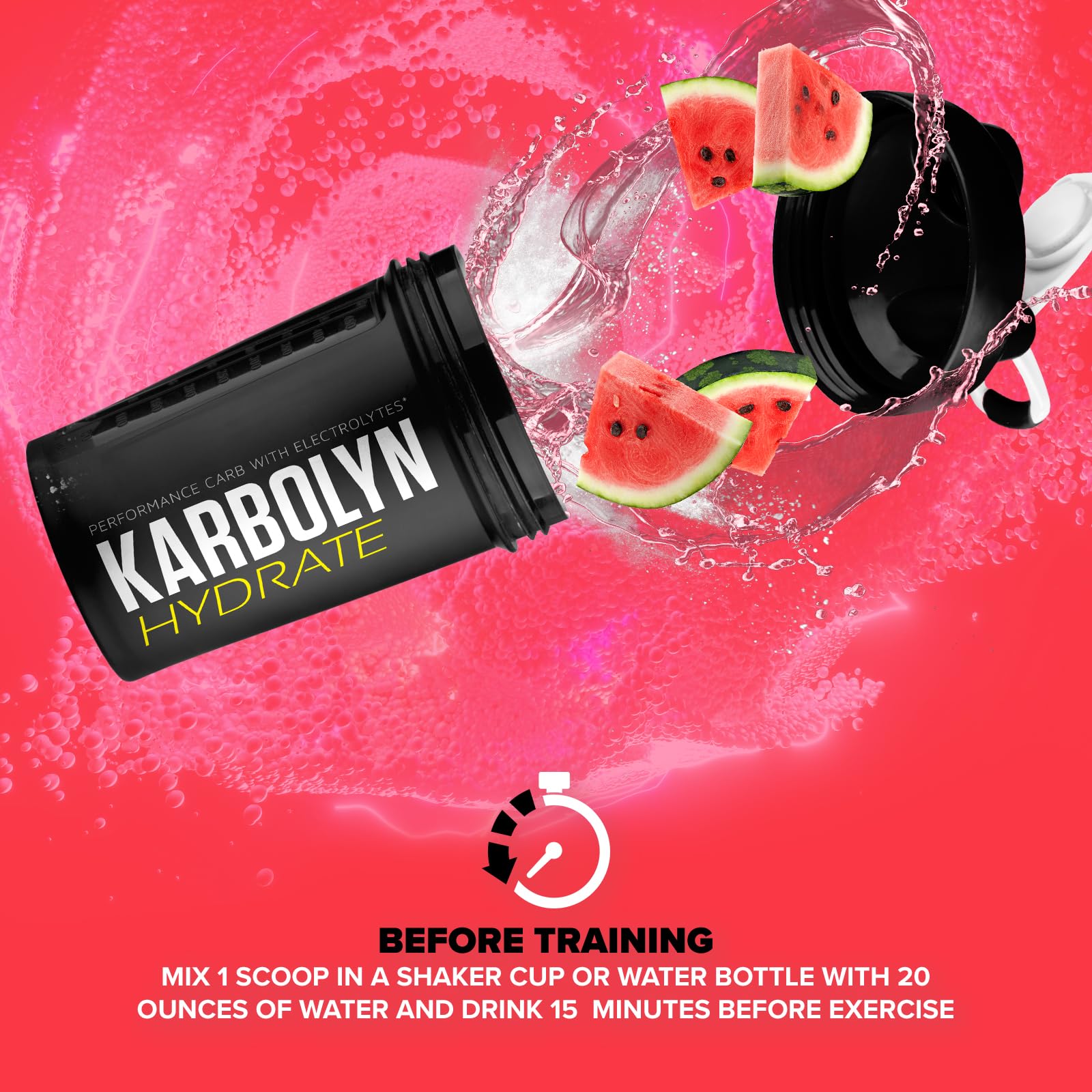 EFX Karbolyn Hydrate, absorción rápida para impulso durante sesiones intensas.