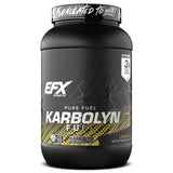 EFX Sports Karbolyn Fuel, botella limón hielo, energía rápida para entrenamientos intensos