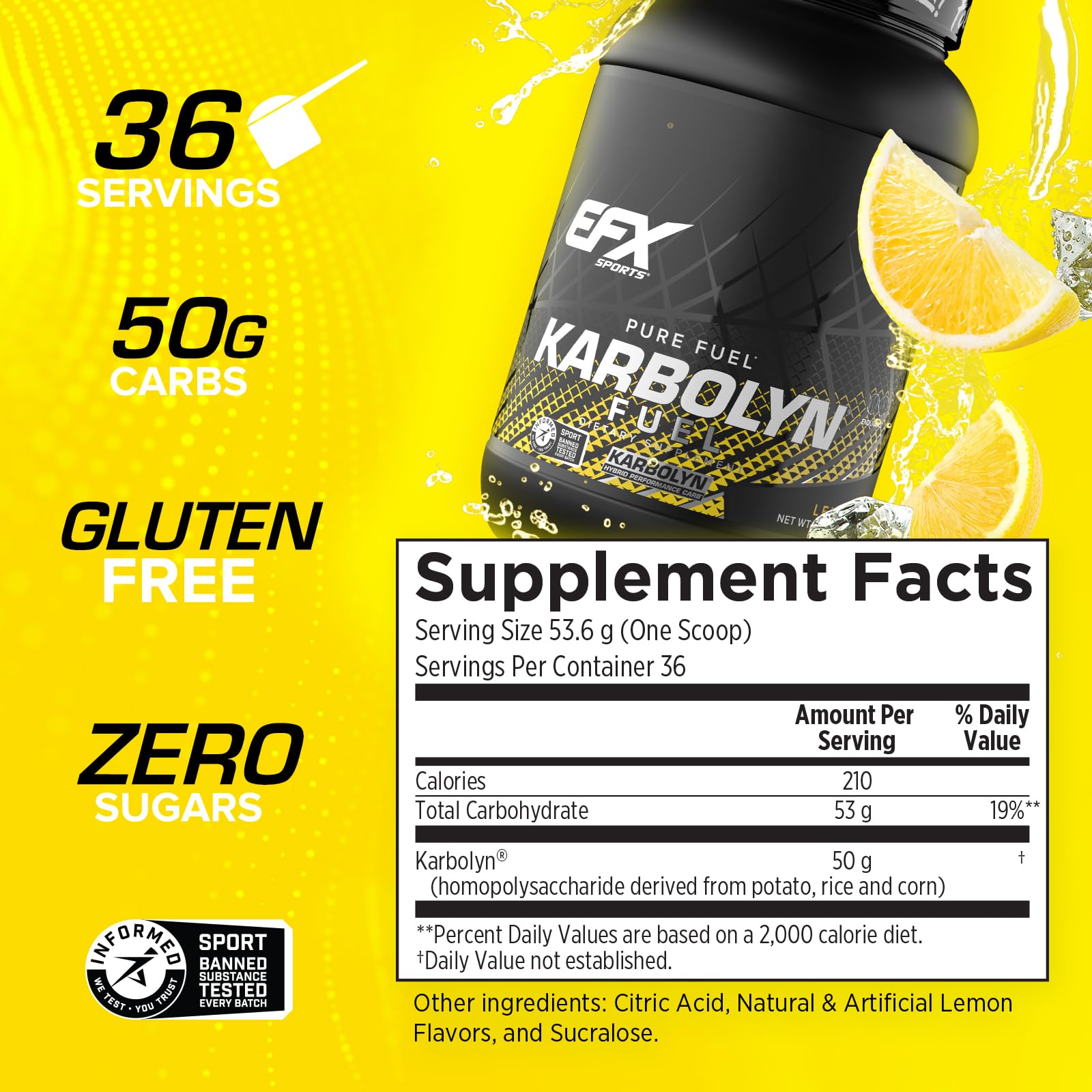 EFX Sports Karbolyn Fuel, dispensador medidor para dosis precisas