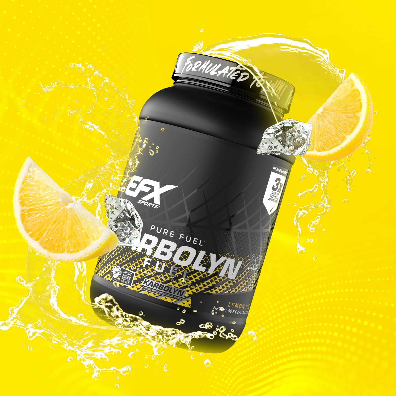 EFX Sports Karbolyn Fuel, porción medida para dosificación precisa