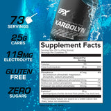EFX Sports Karbolyn Hydrate: carbohidrato para recuperación sostenida sin azúcares.