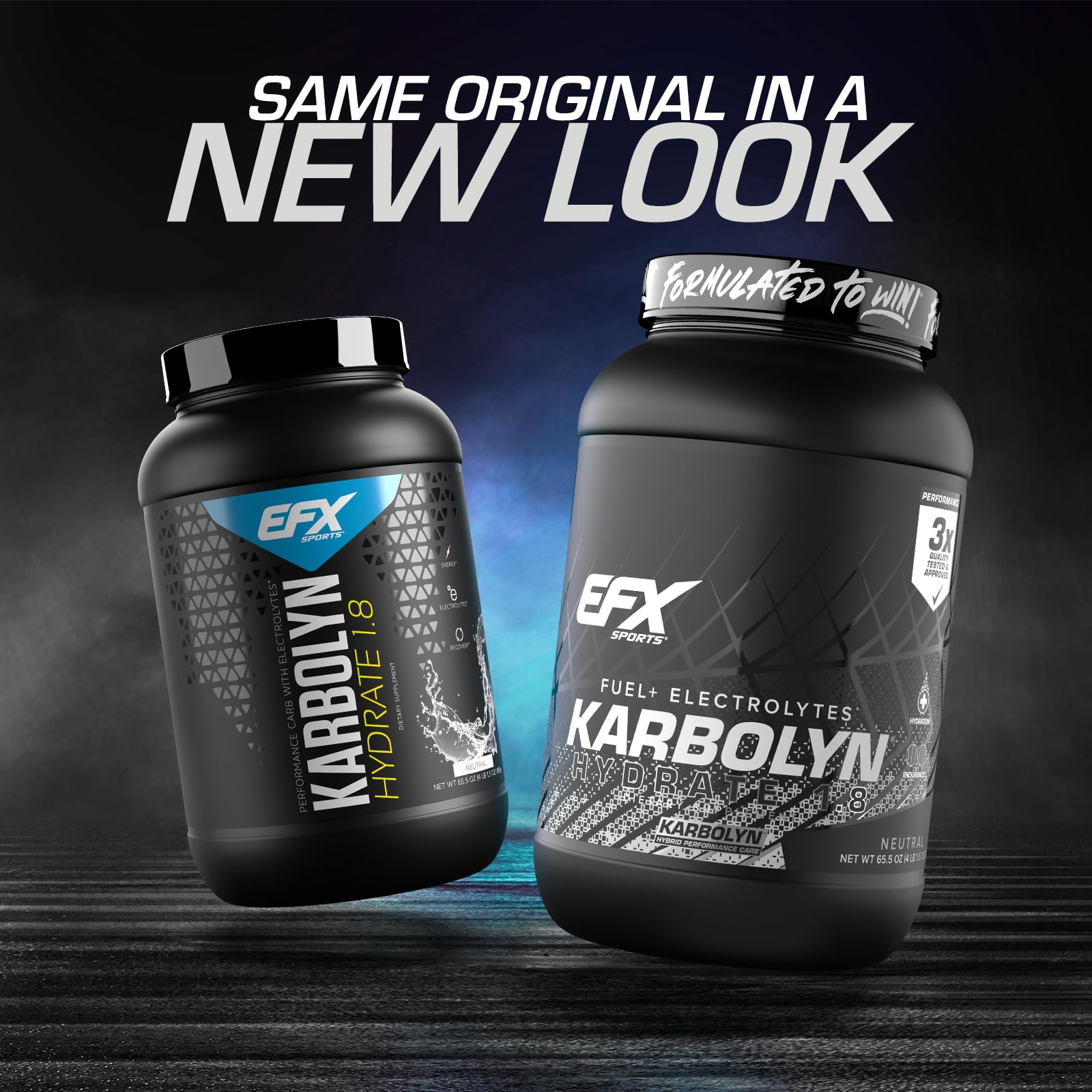 EFX Sports Karbolyn Hydrate: polvo medidor para batidos veloces durante el entrenamiento.