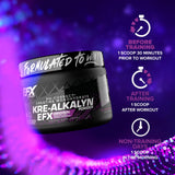 EFX Sports Kre-Alkalyn EFX, uso constante durante el entrenamiento