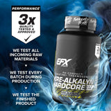 EFX Sports Kre-Alkalyn Hardcore, frasco certificado por programa de pruebas independiente
