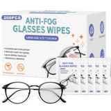Eglagen toallitas anti niebla para anteojos mantienen las lentes claras al leer