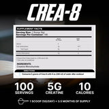 CREA-8 disolución rápida en agua para entrenamientos intensos