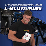 EHP Labs L-Glutamina mejora el enfoque durante entrenamientos.