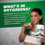 Cucharilla medidora para dosificación precisa de OxyGreens.