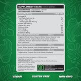 Ingredientes: espirulina y clorela en OxyGreens.
