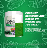 Fibra prebiótica y enzimas digestivas en OxyGreens.