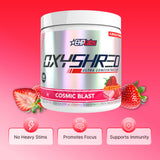 Cosmic Blast powder dissolves quickly for smooth energy without grit.