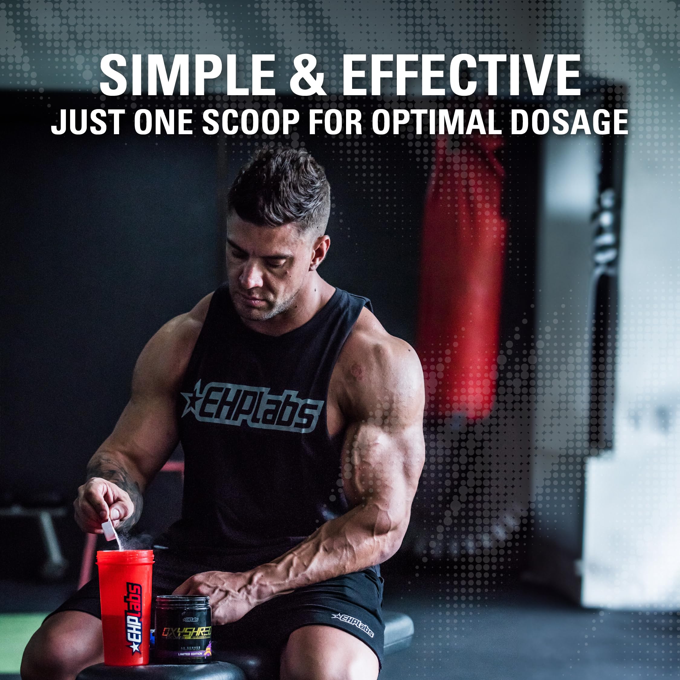 OxyShred Hardcore, rendimiento sostenido y enfoque claro durante entrenamientos de alta intensidad.