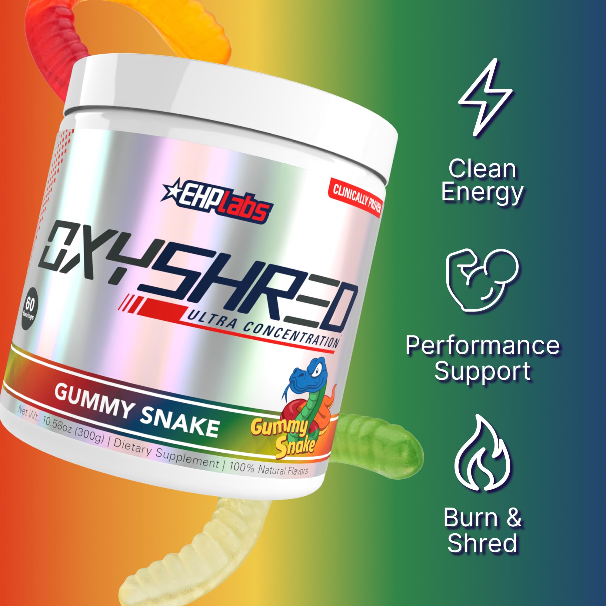 Envase de alta calidad de OxyShred fabricado en instalaciones GMP.