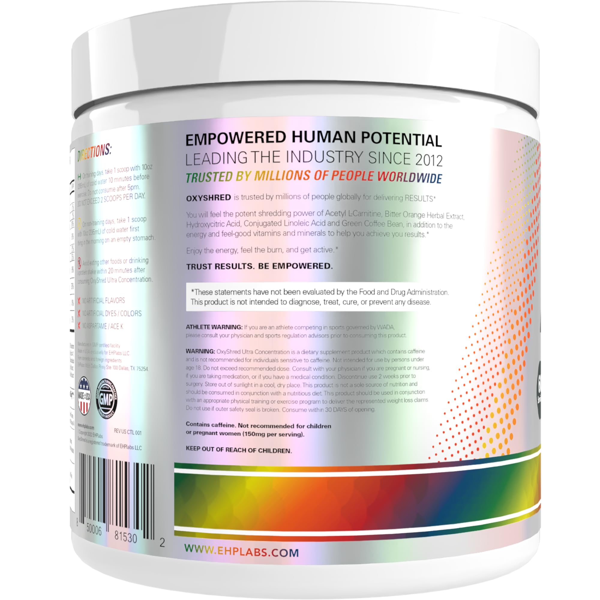 Fórmula con L-glutamina y acetil L-carnitina para soporte de energía.