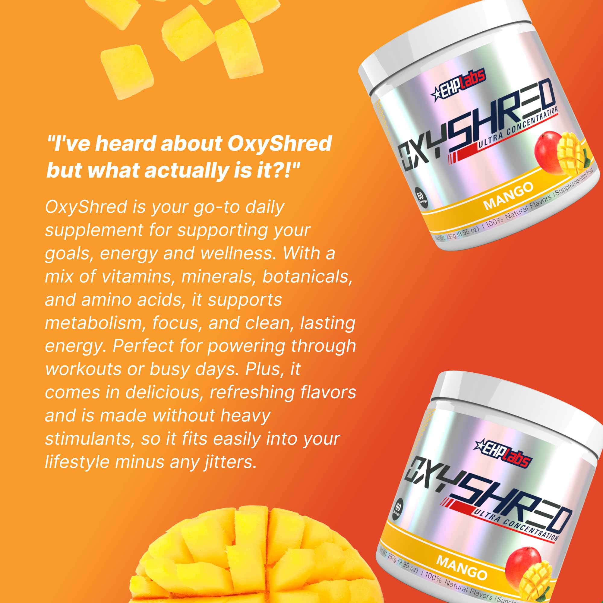 Acetil L-Carnitina en OxyShred, apoyo para mantener la energía diaria