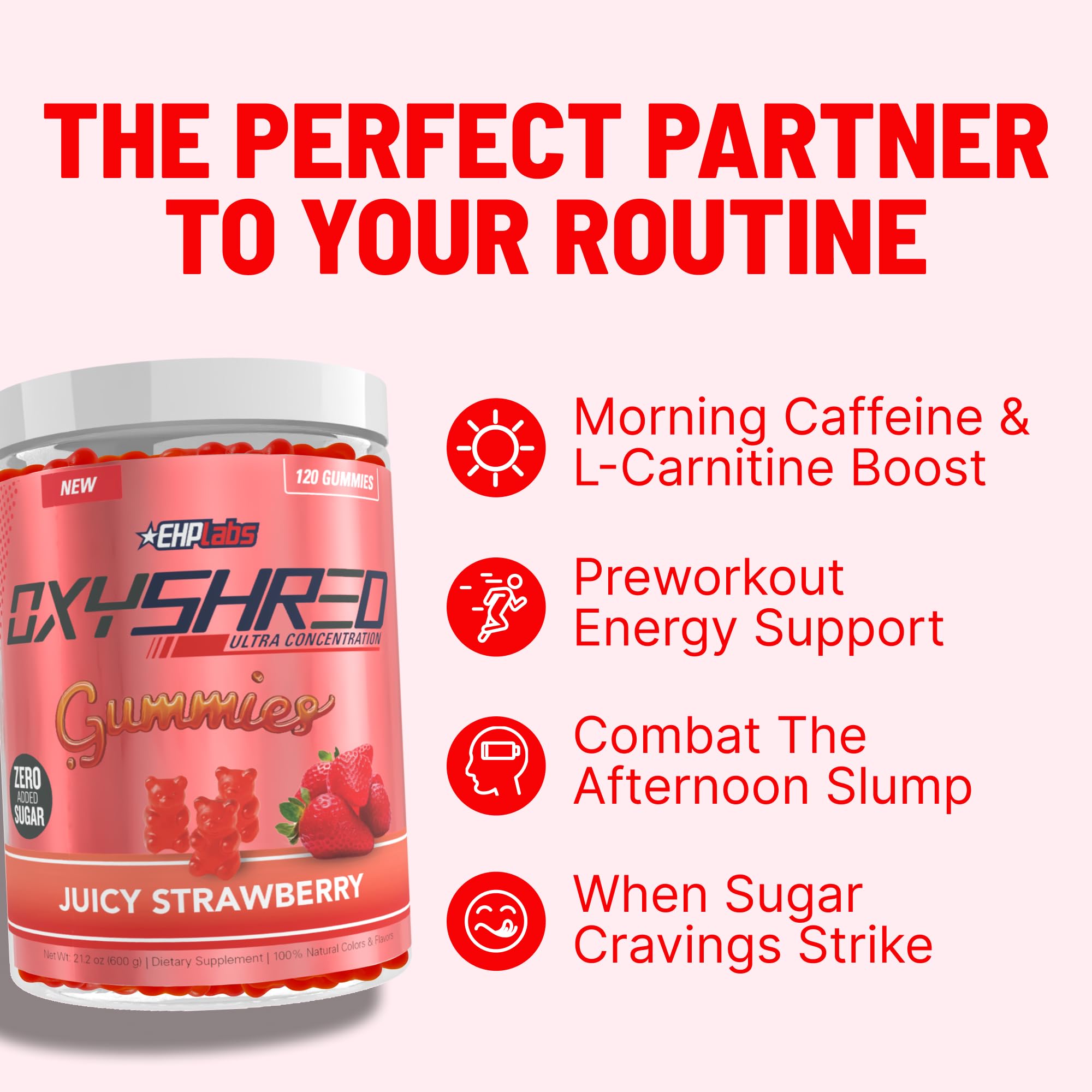 L-Carnitina en OxyShred: apoyo a la produccion de energia.