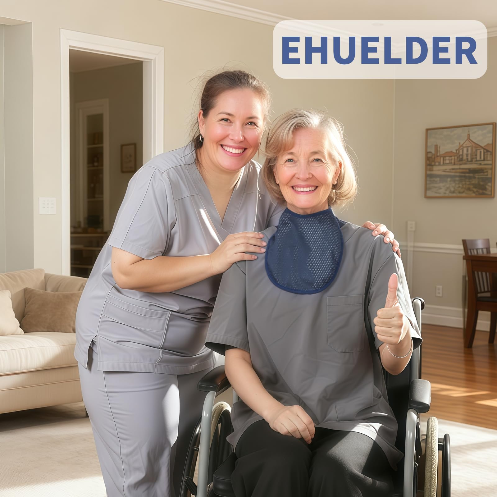 Textura de malla de EHUELDER, cobertura traqueostomía, sensación transpirable