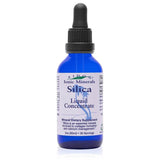 Eidon Silice líquido concentrado en botella para cabello y piel saludables.