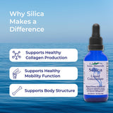 Eidon Silice para cabello sano y piel radiante, uso diario.