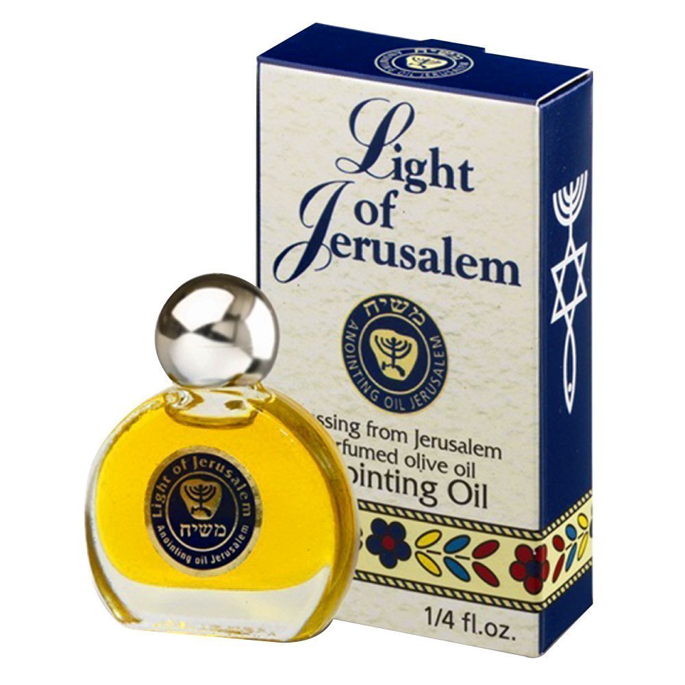Ein Gedi Luz de Jerusalén: aceite de unción para oración y ritual de santidad.
