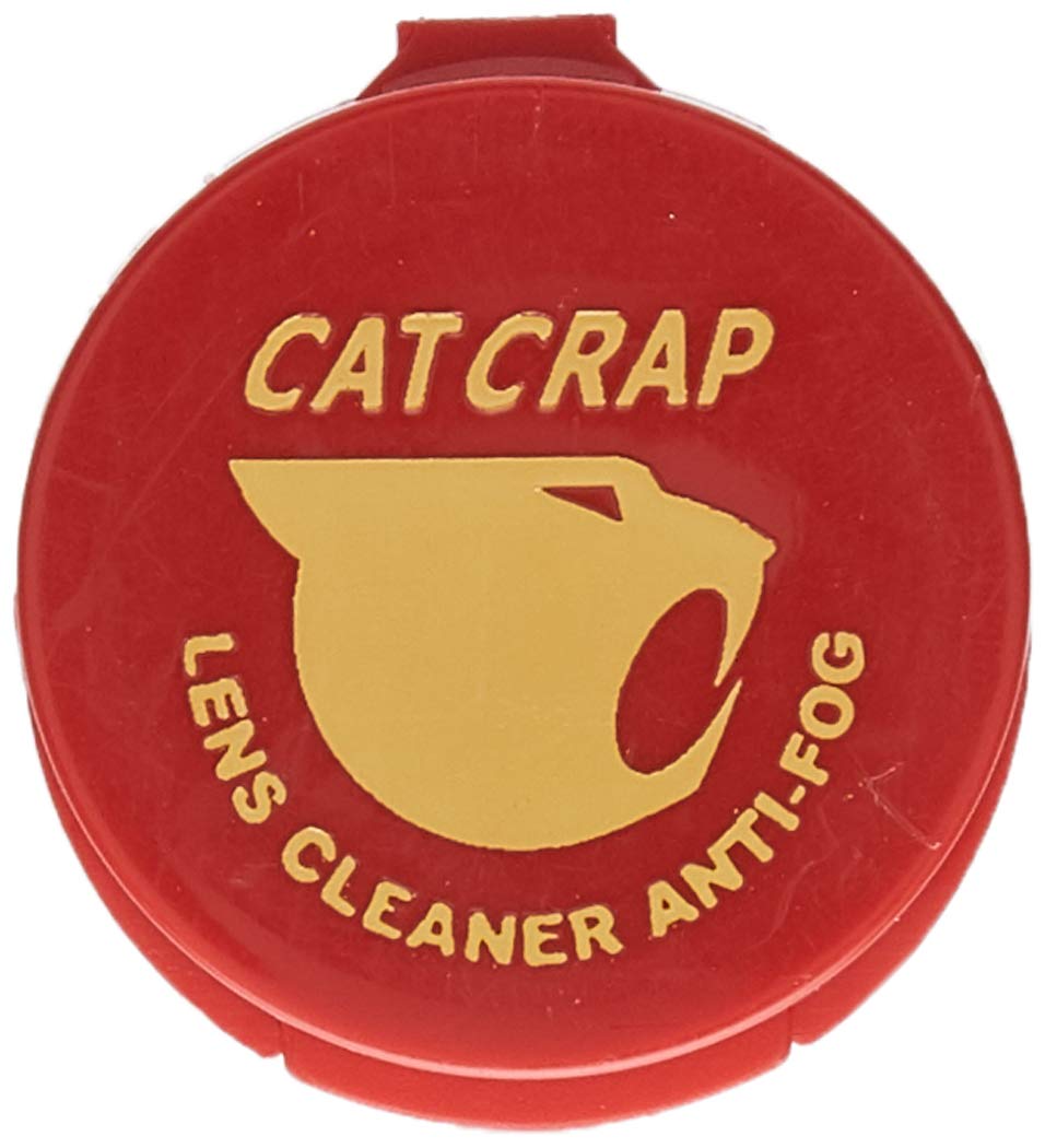 Aplicación del bálsamo EK Cat Crap para mantener lentes nítidos