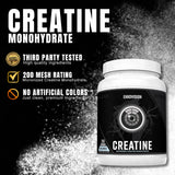 Ekkovision Creatine Monohydrate, mezcla fácil en cualquier bebida sin alterar el sabor.