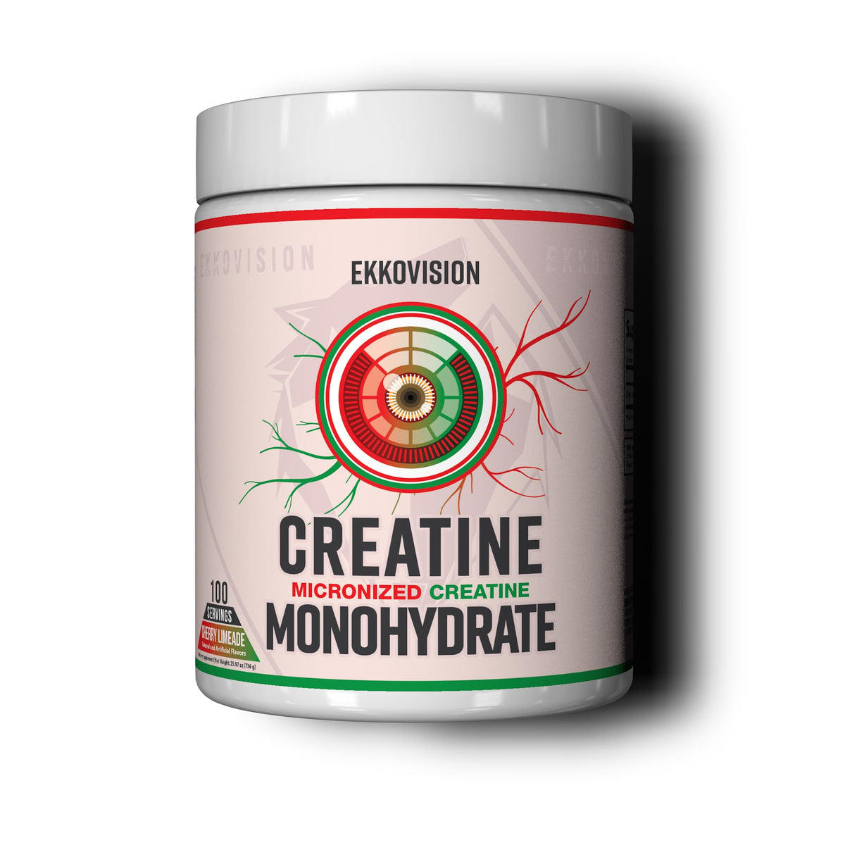 Ekkovision Creatina Monohidratada, textura micronizada se disuelve fácilmente en batidos