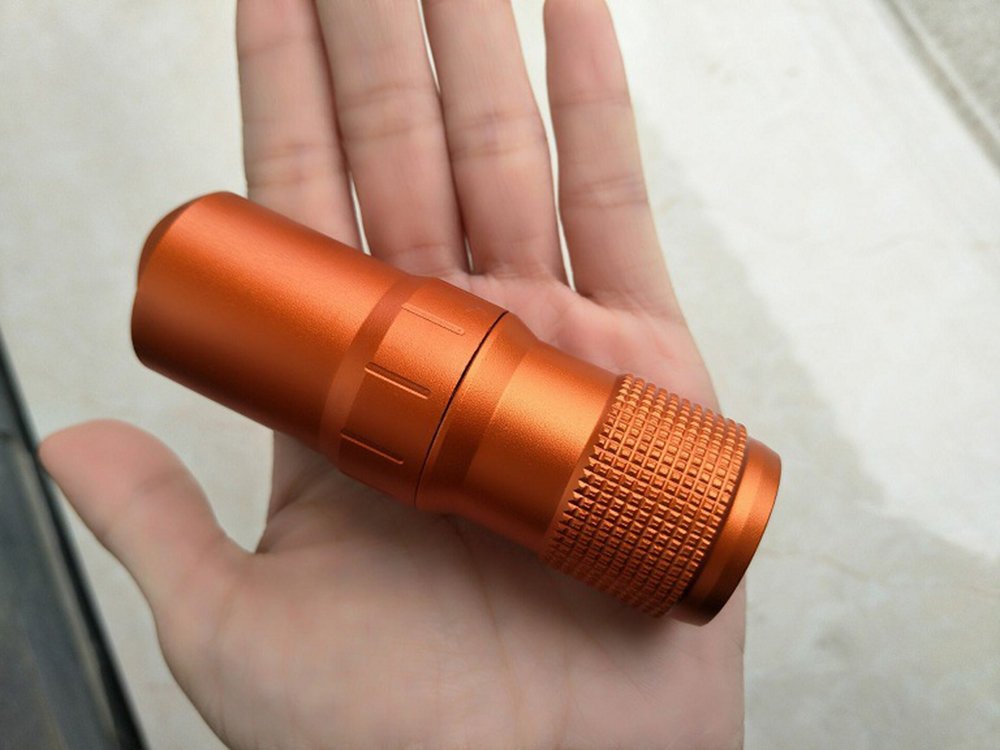 EKLOEN tubo cápsula EDC resistente al agua para píldoras y objetos pequeños.