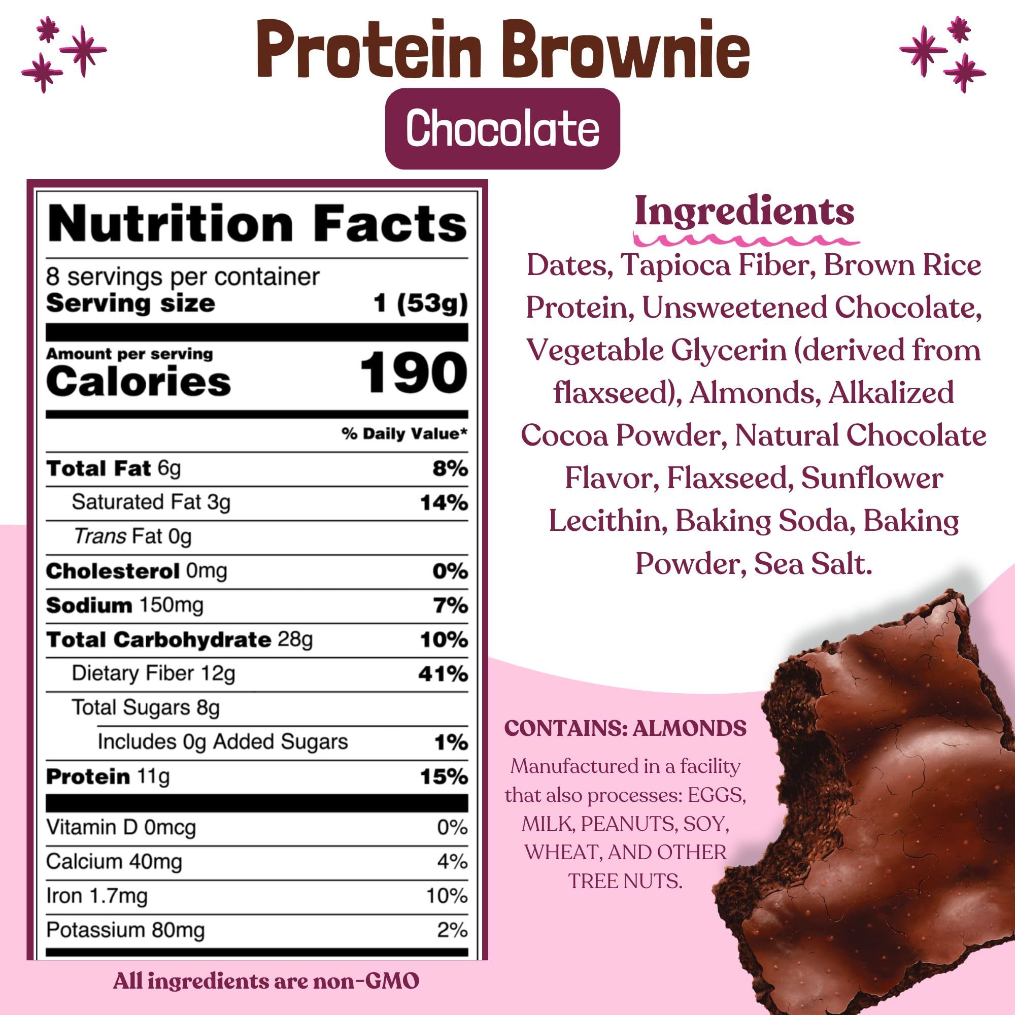 Elavi Protein Brownie perfecto para mantener la saciedad durante entrenamientos o días largos.