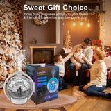 Elcxsla difusor decorativo para hogar y fiestas con luz ambiental