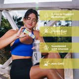Electrolit mezcla de frutas: sabor refrescante para después del ejercicio.