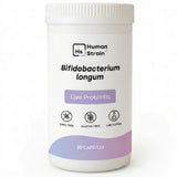 Element Longevity: botella bifidobacterium longum para apoyo intestinal.