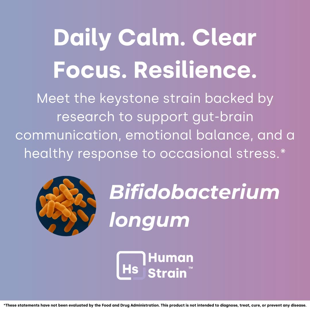 Element Longevity: cápsulas bifidobacterium longum para equilibrio microbiano diario.
