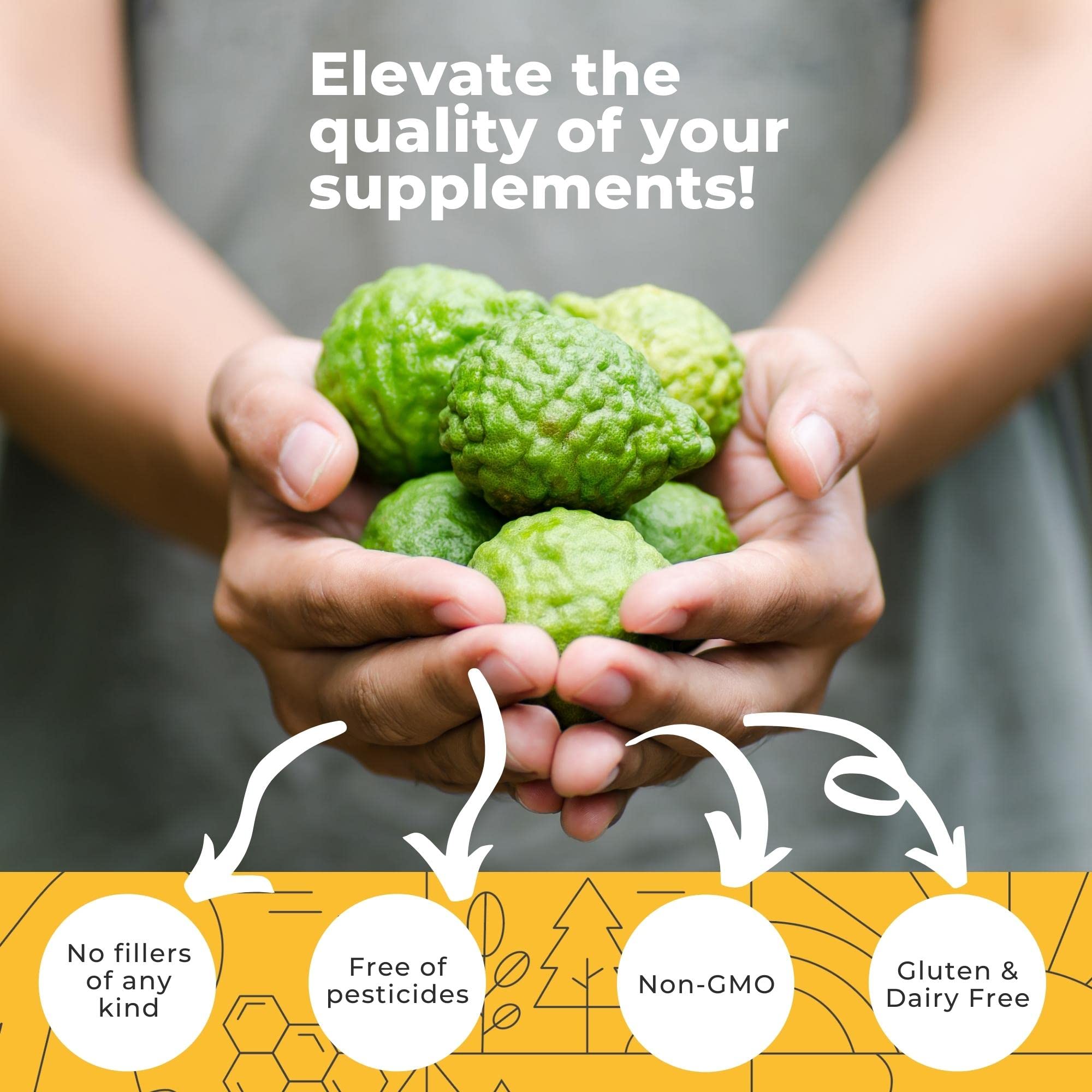 Eleva Nutrition pimienta negra 5 mg para mejor absorción de nutrientes.