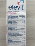 Elevit tableta en envase, acceso fácil para una rutina prenatal diaria
