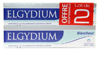 Pasta dental Elgydium blanqueadora con bicarbonato para dientes más blancos y frescura.