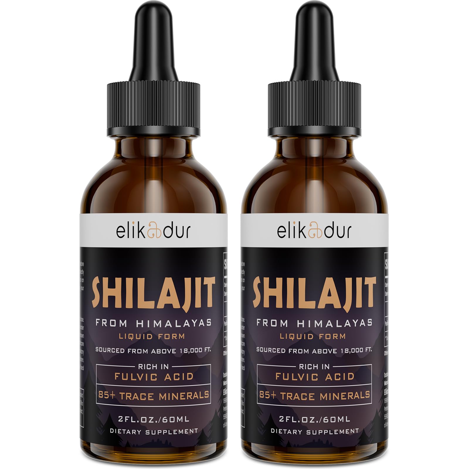 Elikadur Shilajit: gotas de resina orgánica para energía sostenida y vitalidad diaria.