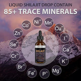 Shilajit de Himalaya de Elikadur, alta pureza y libre de contaminantes.