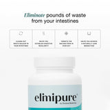 Elimipure: cápsulas de uso diario para apoyar el equilibrio intestinal.