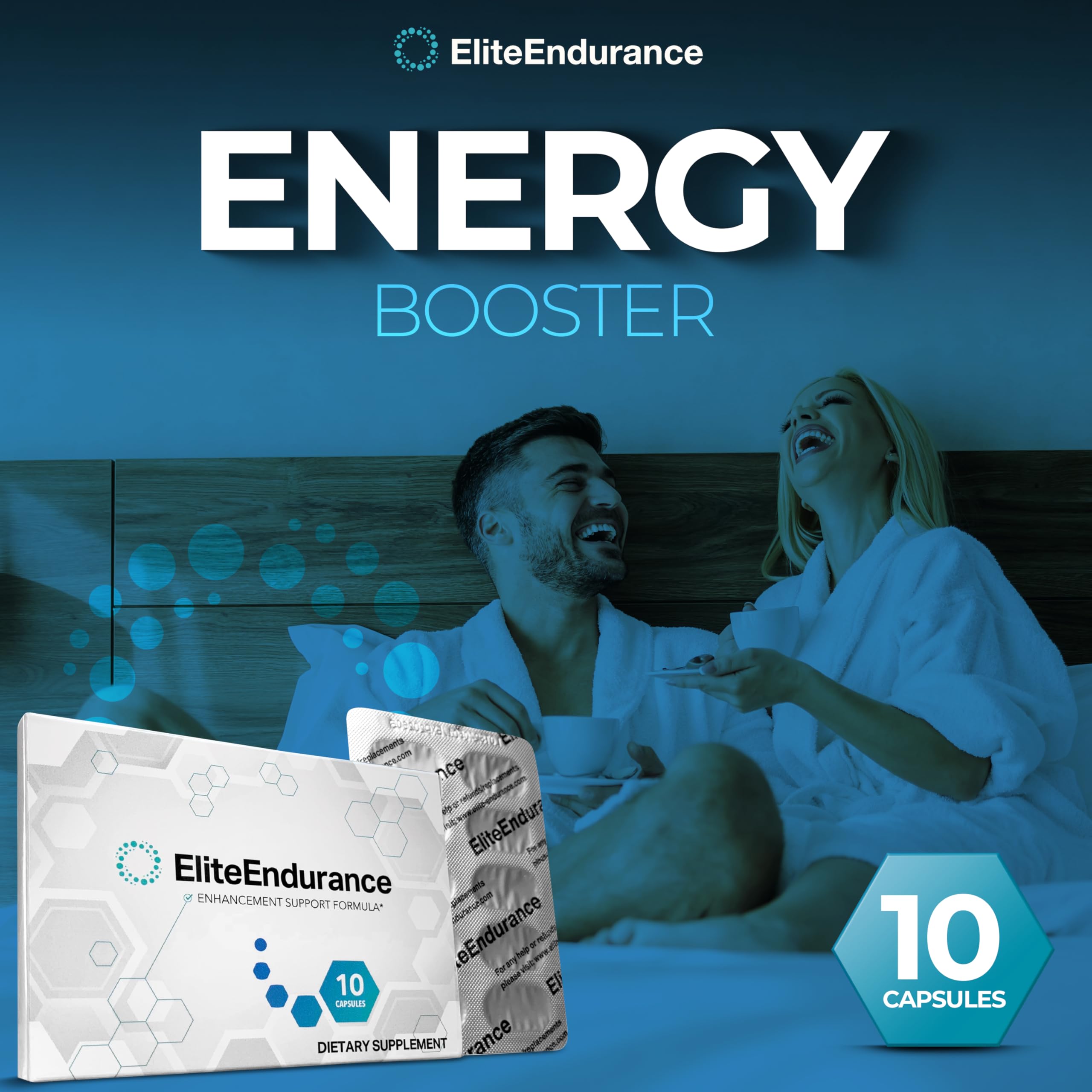 EliteEndurance envase caja elegante para almacenamiento y acceso.