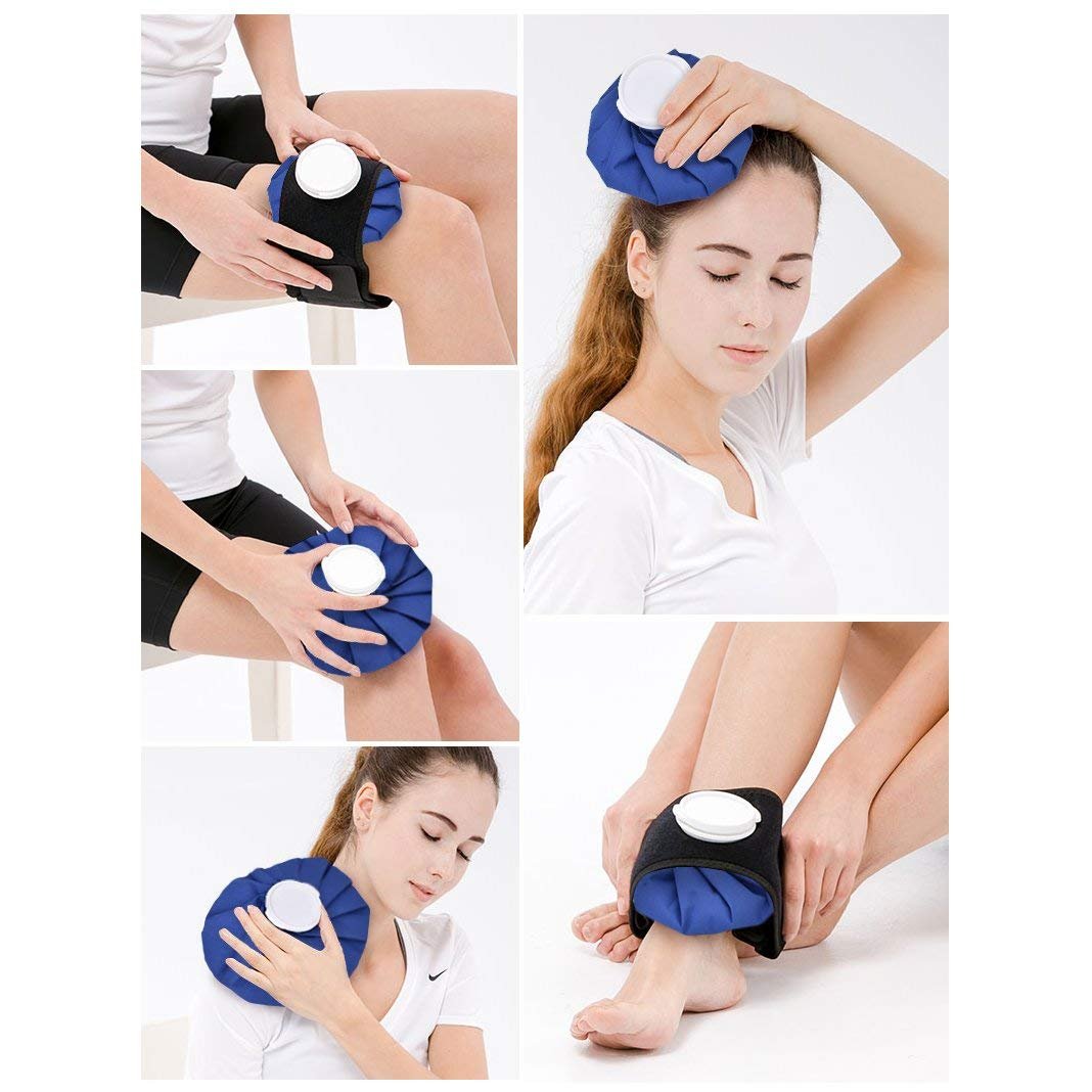 Elitehood juego de 4 bolsas de hielo para tratamiento en casa