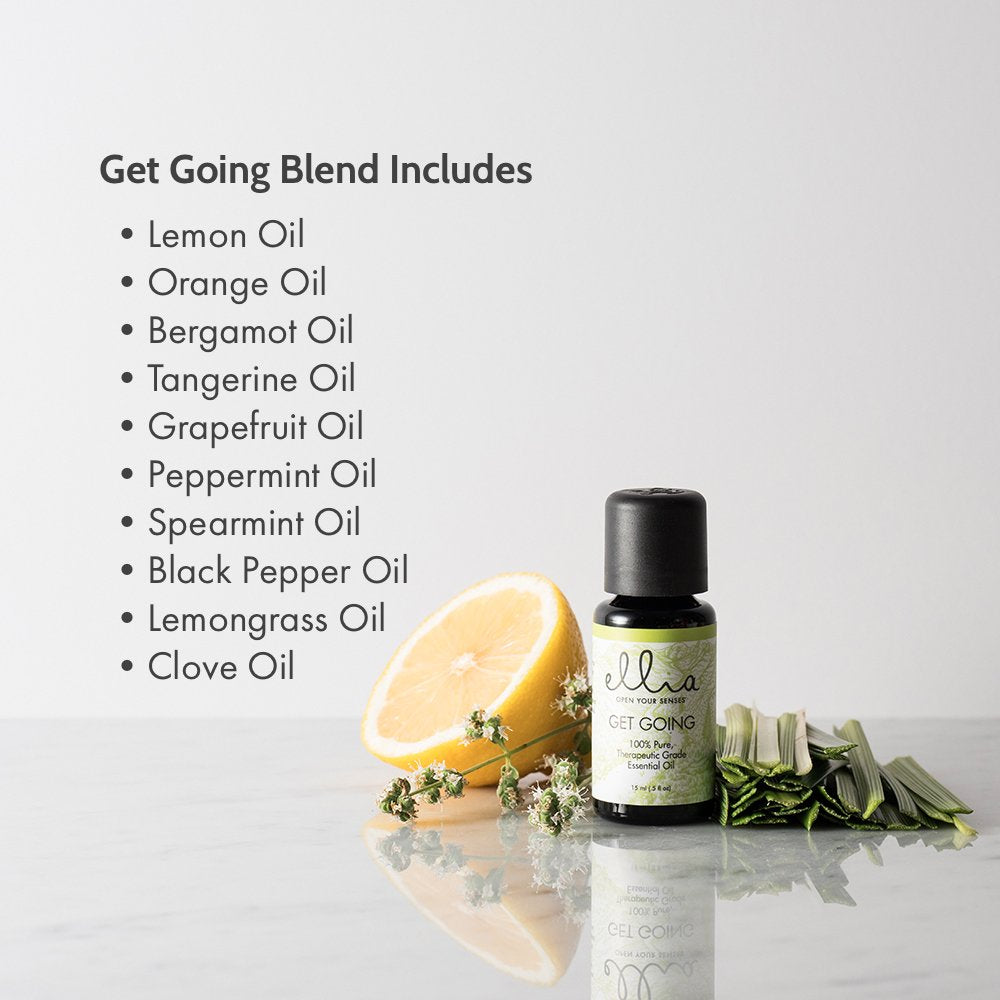 Ellia Get Going: difusor con aceite esencial para uso diario en casa